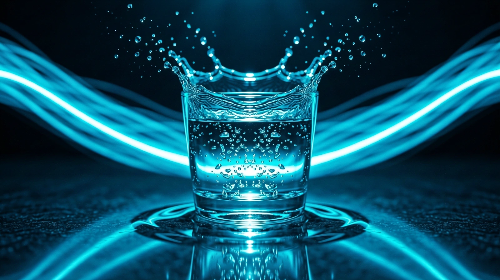 Dynamique de l'eau purifiée