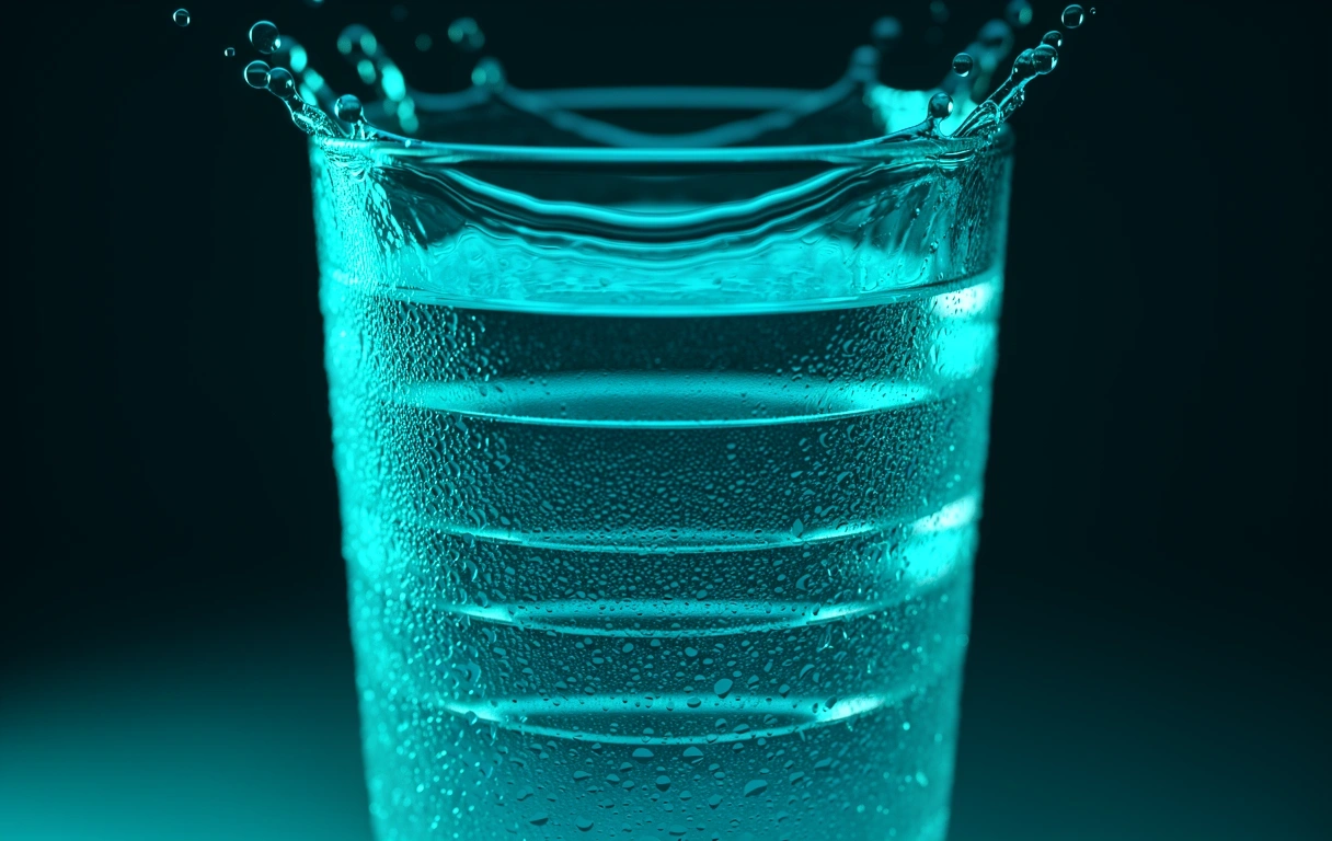 Texture liquide minérale