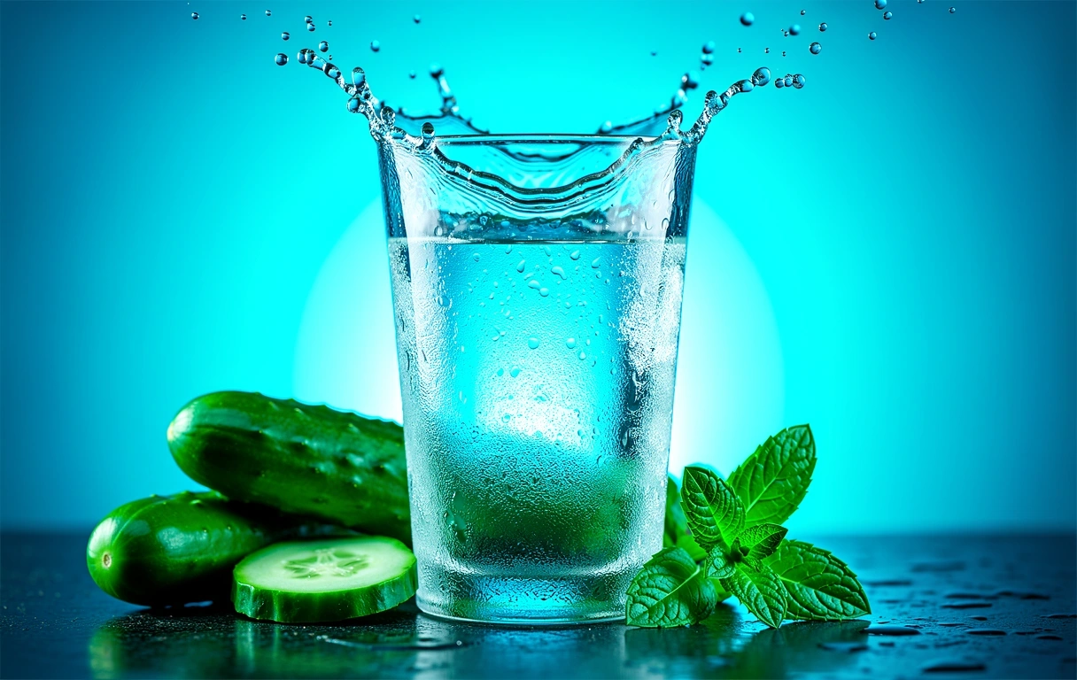 Dynamisme de l'eau pure