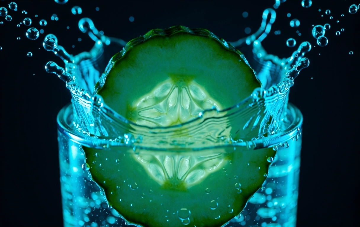 Hydratation par le concombre